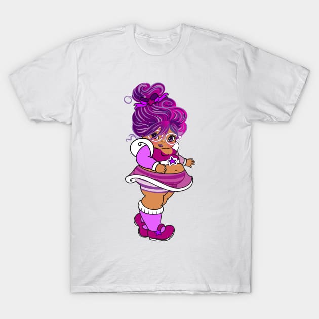 Shy Violet T-Shirt by Toni Tees